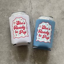 Load image into Gallery viewer, She’s Ready to Pop Baby Shower Can Coolers