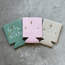 Load image into Gallery viewer, Baby in Bloom Baby Girl Shower Can Coolers
