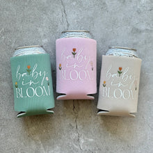 Load image into Gallery viewer, Baby in Bloom Baby Girl Shower Can Coolers