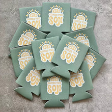 Load image into Gallery viewer, Here Comes the Son Baby Boy Shower Can Coolers