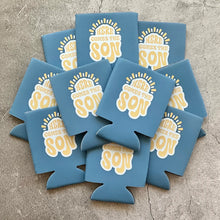 Load image into Gallery viewer, Here Comes the Son Baby Boy Shower Can Coolers