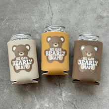 Load image into Gallery viewer, We Can Bearly Wait Baby Shower Can Coolers Teddy Bear Theme