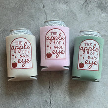 Load image into Gallery viewer, The Apple Of Our Eye Baby Girl Fall Shower Can Coolers