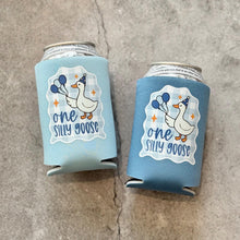 Load image into Gallery viewer, One Silly Goose Boy 1st Birthday Can Coolers