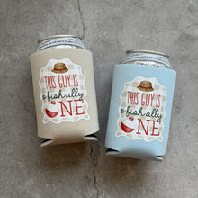 Load image into Gallery viewer, This Guy is O-Fish-Ally ONE First Birthday Can Cooler Party Favors