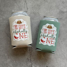 Load image into Gallery viewer, This Guy is O-Fish-Ally ONE First Birthday Can Cooler Party Favors