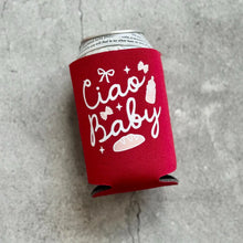 Load image into Gallery viewer, Ciao Baby Italian European Inspired Baby Shower Can Coolers