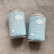 Load image into Gallery viewer, On Cloud Nine Bridal Shower Baby Shower Ninth 9th Birthday Can Coolers