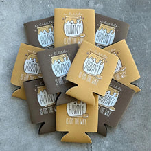 Load image into Gallery viewer, A Little Hunny is On The Way Baby Shower Can Coolers Bear Woodland Bees Honey