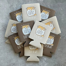 Load image into Gallery viewer, A Little Hunny is On The Way Baby Shower Can Coolers Bear Woodland Bees Honey