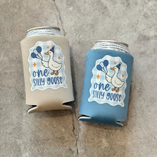 Load image into Gallery viewer, One Silly Goose Boy 1st Birthday Can Coolers