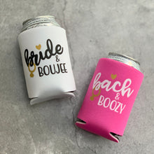 Load image into Gallery viewer, Bride & Boujee, Bach & Boujee Bachelorette Party Can Coolers