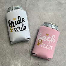 Load image into Gallery viewer, Bride & Boujee, Bach & Boujee Bachelorette Party Can Coolers