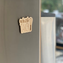 Load image into Gallery viewer, Whisk Taker Laser Engraved Wooden Refrigerator Magnet