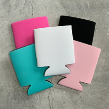 Load image into Gallery viewer, Let's Go Girls Man I Feel Like a Bride Bachelorette Party or Girls Trip Beer Can Coolers