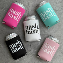 Load image into Gallery viewer, Nashville Nash Bash Bridal Party, Bachelorette Party or Girls Trip Beer Can Coolers