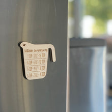 Load image into Gallery viewer, Kitchen Conversions Laser Engraved Wooden Refrigerator Magnet