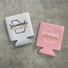 Load image into Gallery viewer, Savannah Ooh Na Na Bachelorette Party Can Coolers