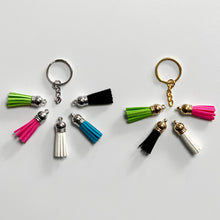 Load image into Gallery viewer, Fresh Out of Fucks Laser Engraved Transparent Acrylic Keychain