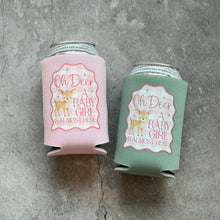 Load image into Gallery viewer, Oh Deer a Baby Girl is Almost Here Baby Girl Shower Can Coolers
