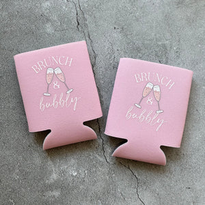 Brunch & Bubbly Bridal Shower Can Coolers