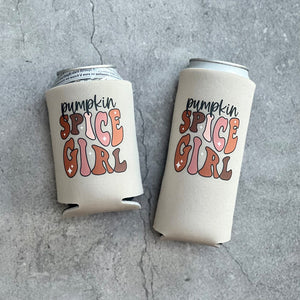 Pumpkin Spice Girl Can Cooler