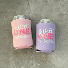 Load image into Gallery viewer, Sweet ONE First 1st Birthday Can Coolers Desserts Donuts
