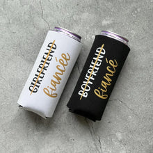 Load image into Gallery viewer, Girlfriend to Fiancée Boyfriend to Fiancé Can Coolers
