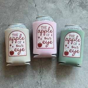 The Apple Of Our Eye Baby Girl Fall Shower Can Coolers