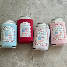 Load image into Gallery viewer, An All American Baby is On The Way Baby Shower Can Coolers USA America Patriotic
