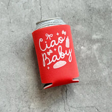 Load image into Gallery viewer, Ciao Baby Italian European Inspired Baby Shower Can Coolers
