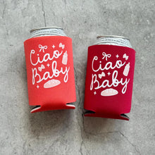Load image into Gallery viewer, Ciao Baby Italian European Inspired Baby Shower Can Coolers
