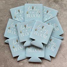 Load image into Gallery viewer, Baby in Bloom Baby Boy Shower Can Coolers
