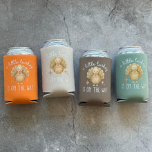 Load image into Gallery viewer, A Little Turkey Is On The Way November Fall Autumn Thanksgiving Baby Shower Party Favor Can Coolers
