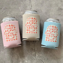 Load image into Gallery viewer, Baby-Q Baby Shower Can Coolers
