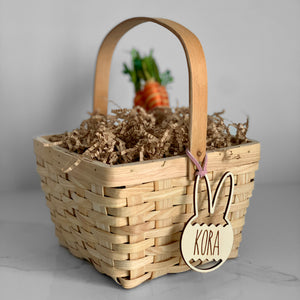 Wooden Personalized Easter Basket Tags