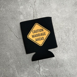 Caution Marriage Ahead Bachelor Party Can Coolers