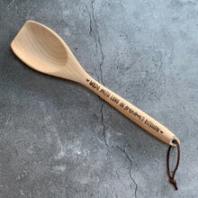 Load image into Gallery viewer, Made with Love in Grandma&#39;s Kitchen Laser Engraved Wooden Spoon Mother&#39;s Day Gift
