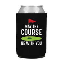 Load image into Gallery viewer, May the Course Be With You Golf Can Cooler
