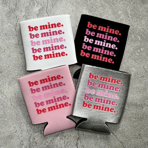 Be Mine Valentine Can Cooler