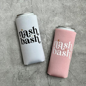 Nash Bash Bachelorette Party Slim Can Coolers
