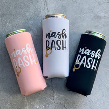 Load image into Gallery viewer, Nash Bash Bachelorette Party Slim Can Coolers
