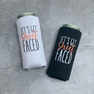 Let’s Get Sheet Faced Halloween Slim Can Cooler